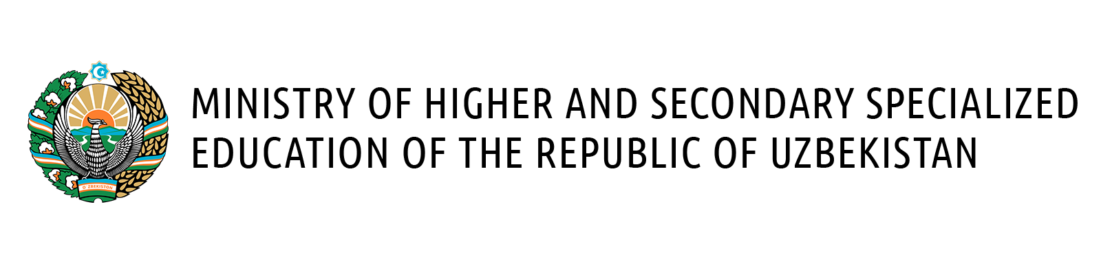 Logo of the Ministry of Higher and Secondary Specialized Education of the Republic of Uzbekistan